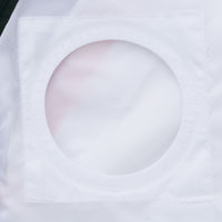 サンエス フード付ベスト 4ブルー 4L KF92152 1着（直送品）