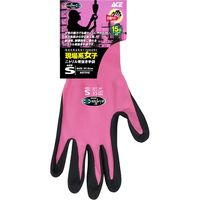 小野商事 現場系女子エアーフレックスニトリル背抜き手袋ピンクS AG7510-10P-S 1双
