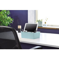 JEJアステージ デスクトート ブルー 1個