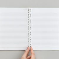 リヒトラブ CUBE FIZZ ソフティツイストノート（リングノート） A5 B罫6mm グリーン（緑） N2658-7 2冊