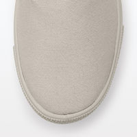 【レディース】無印良品 婦人 撥水スリッポンスニーカー 23.5cm サンドベージュ 良品計画