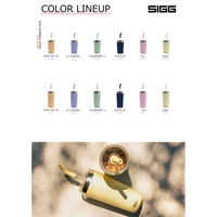 SIGG（シグ） ガラスストロー付き ステンレスマグ ヘリア マスタードピーチ 0.6L 50411 1個（直送品）