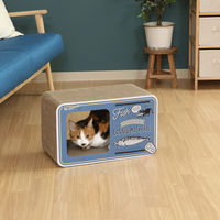 不二貿易 猫の爪とぎ 缶詰 54224 1箱(2個入)（直送品）