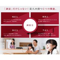 炭八 調湿木炭 3L 押入用 ベージュ 1個 出雲カーボン