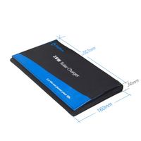 折り畳み式 ソーラー充電器 出力28W 防塵防水 IP44 USB-Aポート×2 BigBlueTech B401E 1台