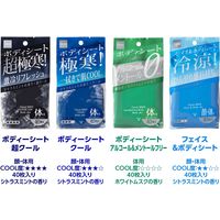 ボディシート Clesh MEN クール シトラスミントの香り 40枚入　　汗拭きシート