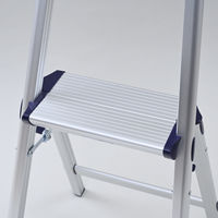 YAMAZEN 開閉簡単 取っ手付き 上枠付き踏み台2段 YM-B02SG（DBL） 1台