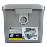 ナカバヤシ トレカドライボックス27L/グレー TKB-27L-N 1個