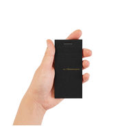 マルマン メモパッド ニーモシネ A8 5mm方眼罫 65枚 ブラック N161 1セット(1冊×10)