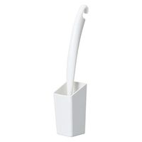 HibiFull ヒビフル 細部まで磨きやすいミニトイレブラシ 本体 ケース付き 1個 コクヨ