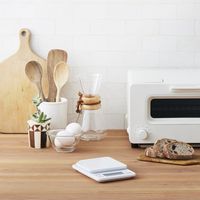 タニタ（TANITA） キッチンスケール 1kg ホワイト KD-187-WH 1個 計量器 クッキングスケール　はかり