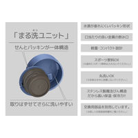 サーモス 水筒 真空断熱ケータイマグ 480ml アッシュブルー JOQ-480 ASB 1個