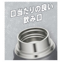 サーモス（THERMOS）保冷炭酸飲料ボトル シルバー 1000ml FJK-1000 SL 1個