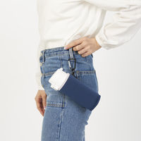 スタンディング ボトルカバー フック ネイビー 350ml 1個 トーン