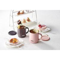 【セール】サーモス（THERMOS） 真空断熱マグカップ 280ml 保温・保冷 蓋付き ダークブラウン JDG-281C DBW 1個