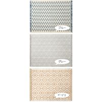 バスマット Ag+ スパイス （ドビー織バスマット） グレー 抗菌 防臭 消臭 お風呂用 オカトー