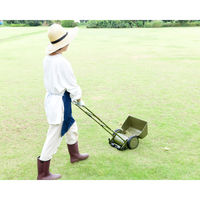 YAMAZEN 手動式芝刈機 カルカルモア 刈り込み高さ調整可能(5段階) KKM-200 1台（直送品）