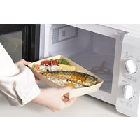 未晒しペーパーフードボックス蓋つき 大 1袋（10セット入）