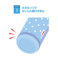 サーモス マイボトルポーチ ドットブルー APG-352 D-BL1セット（3個）