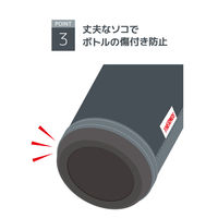 サーモス マイボトルポーチ ブラック APG-502 BK1セット（3個）