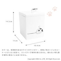 オカ なごみねこ コーナーポット 59747 1個