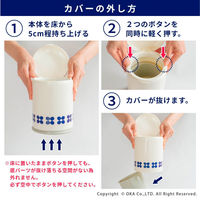 オカ フルール コーナーポット 59742 1個