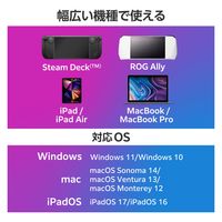 ドッキングステーション タイプC ハブ 6in1 スタンド型 HDMI LAN USBハブ DST-W04 エレコム 1個