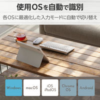 ワイヤレス キーボード Bluetooth メンブレン テンキーレス アイボリー TK-CM10BMKIV エレコム 1個（直送品）