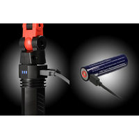 ジェントス ガンツ 2軸可動式ワークライト充電池交換式 GZ-X233 1台