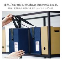 ソニック フタ付きキャビネットバッグ A4 ノートPC対応 ユートリム ネイビー UT-1091-K 1個