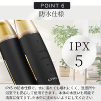 GESKE マイクロカレント スキンスクライバー & ブラックヘッドリムーバー GK000044GY01 1個