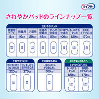 ライフリー さわやかパッド 多い時でも快適用 100cc 1パック（39枚入）ユニ・チャーム