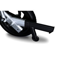 フェニックス商事 ライパット リクライニング介助式車椅子 オレンジ LPKY9006L_K_O 1台（直送品）