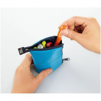 コクヨ ペンケース<ネオクリッツ> ブルー×ネイビー F-VBF180-3 1個