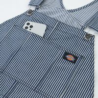 コーコス信岡　Dickies  D-719  ストレッチヒッコリー　オーバーオール XL ネイビー 1着（直送品）