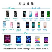 USB充電器 コンセント タイプC PD 20W USB-C×1 しろちゃん MPA-ACCP6820WF エレコム 1個