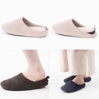 センコー SDS スムージィパイル スリッパ S:約21-22.5cm カーキ BBC231020 1足（直送品）