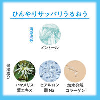 キモチ氷冷シャワーシート（シロクマ） 20枚入り 1セット（1個×3） グローバルプロダクトプランニング 汗拭きシート