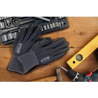 【ウレタン背抜き手袋】タッチパネル対応 アトム タッチワーク18 5双組 S 1670-5P-S 1袋(5双入)