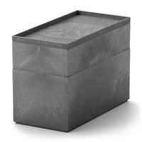 吉川国工業所 タイディアップボックス D2412（インナー深型） グレー TD-02_Gy 1個