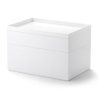 吉川国工業所 タイディアップボックス S3725（ボックス浅型） ホワイト TD-04_W 1個