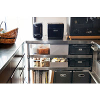 吉川国工業所 タイディアップボックス スターターキット（浅型4点） クリア TDS-03_Cr 1セット