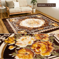 【玄関渡し】 萩原 アドリア BE 200x240 HCカバー ベージュ 200×240cm（直送品）