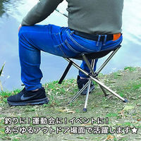 ベスト・アンサー コンパクトチェア 伸縮タイプ L レッド aut-057-cc-l-re 1台（直送品）