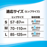 【大人用おむつ/テープ止め】アスクル×エルモアいちばん　テープ止めタイプMサイズ約5回分1パック（20枚入）※変更後パッケージのお届け オリジナル