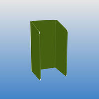 【アウトレット】トーカイスクリーン MSパネル スロープタイプ オフホワイト MS-slopeOW 1枚（取寄品）