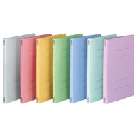 コクヨ　フラットファイルＶ（樹脂製とじ具）　A4タテ　150枚とじ　桃（ピンク）　フ-V10-3P　1袋（3冊入）