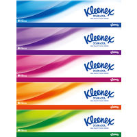 （セール）ティッシュペーパー【180組5箱】クリネックスティシュー 日本製紙クレシア