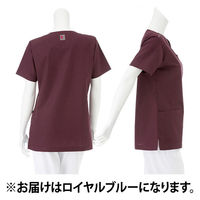 ナガイレーベン 男女兼用スクラブ Rブルー L LBL-4372 1枚　スクラブ