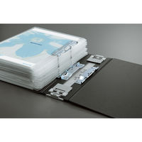 コクヨ 取扱説明書ファイル替紙 A4縦 4穴 マチ付き 3 ラ-YT880 1セット(100枚:5枚入×20パック)